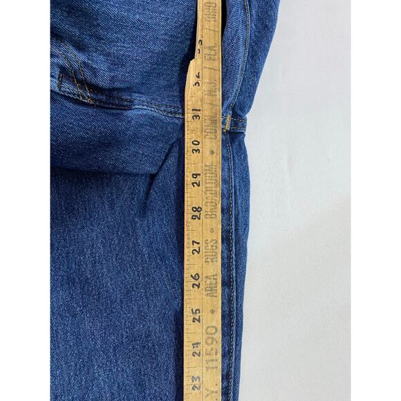 Levi's Premium 501 Original Fit Jeans Mens 46x32 Blue Straight Medium Wash Denim - Picture 9 of 11